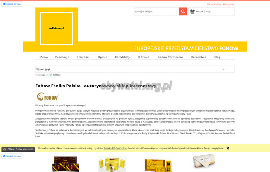 Sklep Internetowy e-Fohow.pl